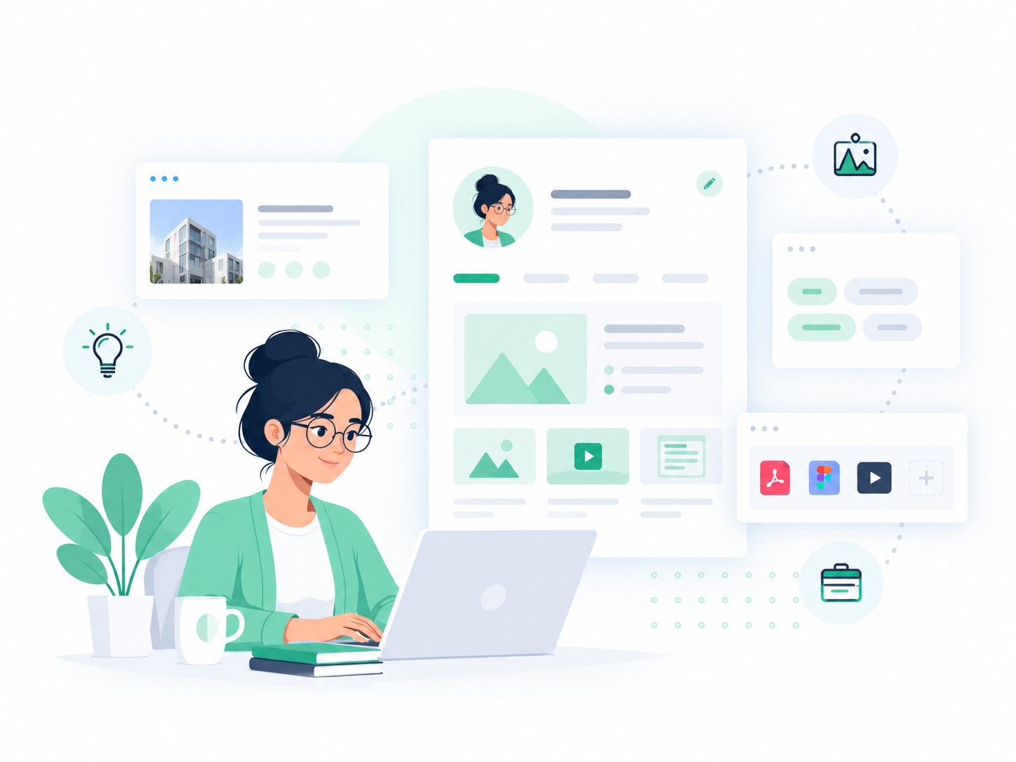 Build a portfolio