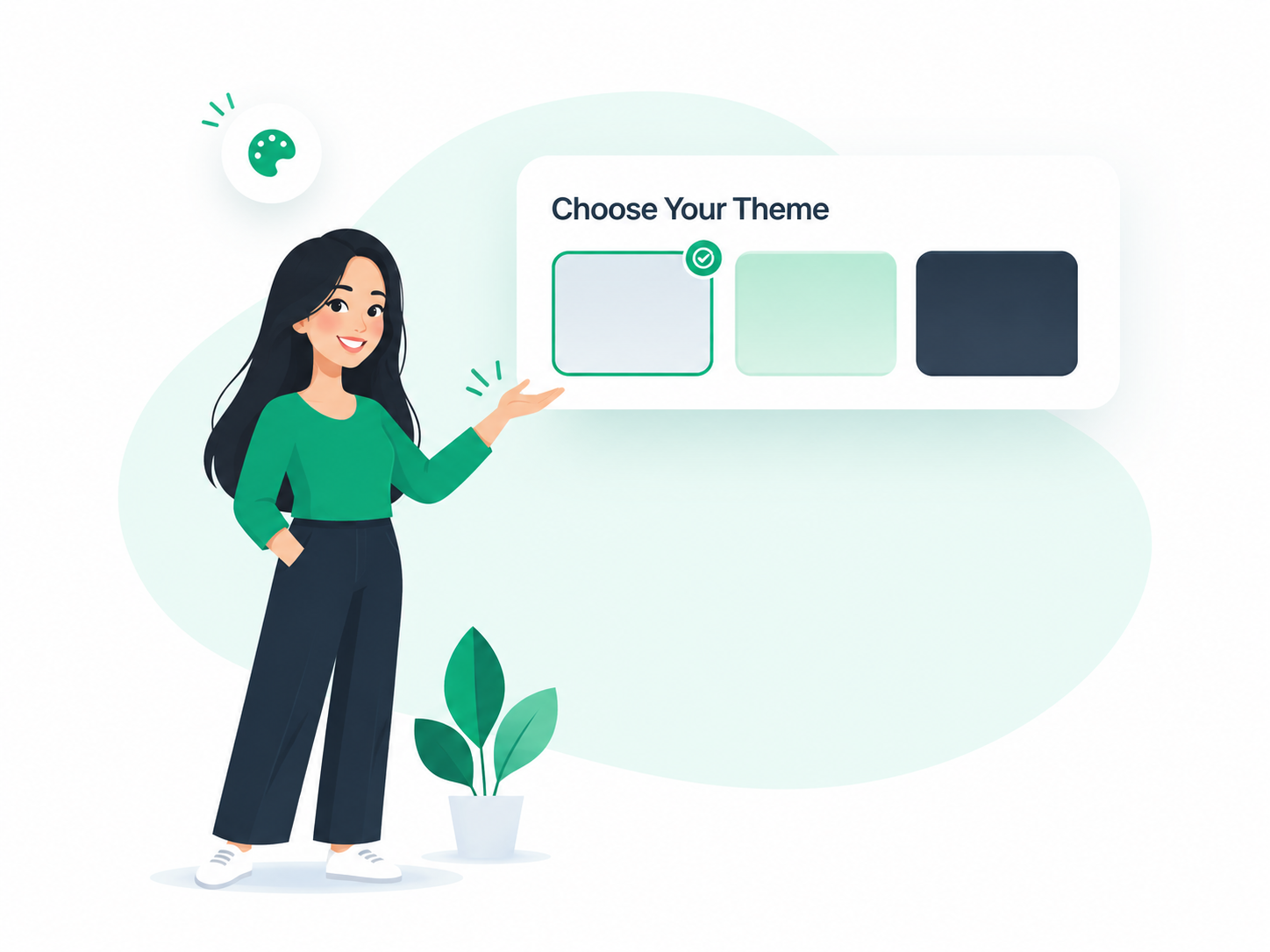 Choosing a portfolio theme